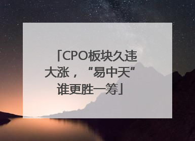 CPO板块久违大涨，“易中天”谁更胜一筹